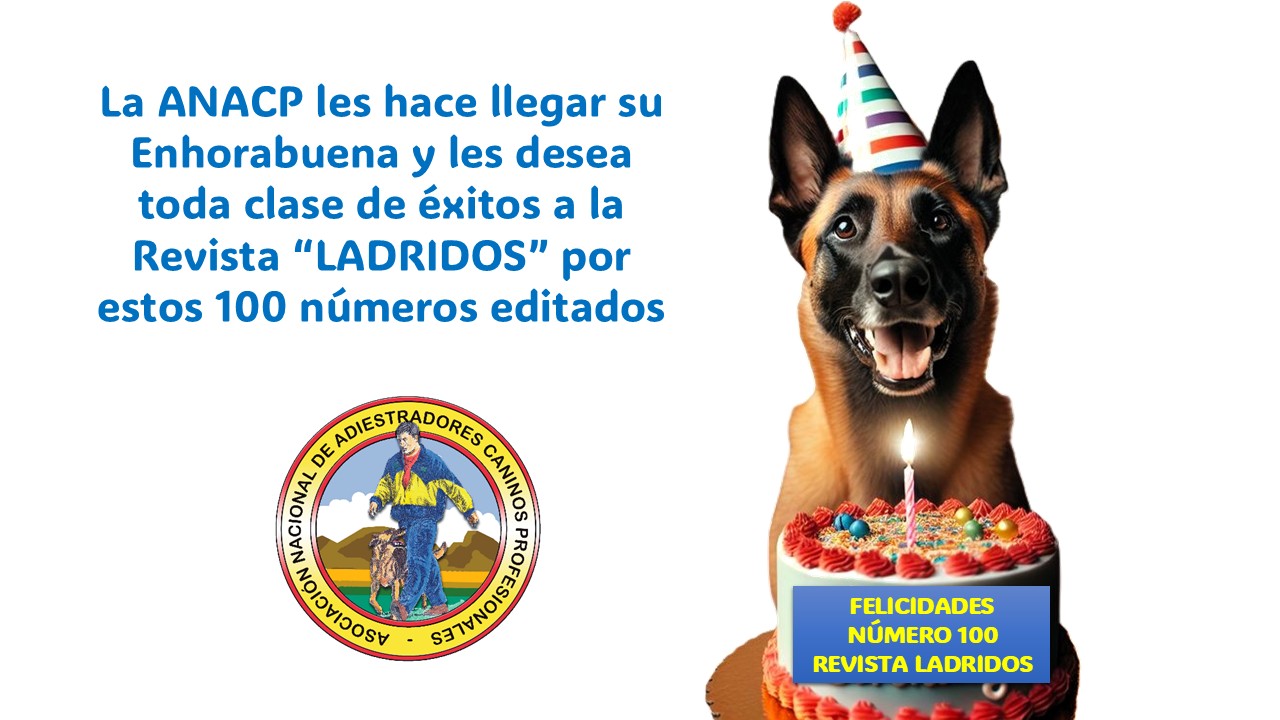 Felicitacion cien numeros Revista Ladridos